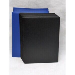 (25) Blue (38) Black Slightly Used Ultra Pro Standard Size Sleeves
